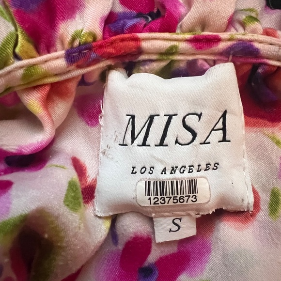 Misa Los Angeles Eliana Floral Flounce Dress - Picture 9 of 10